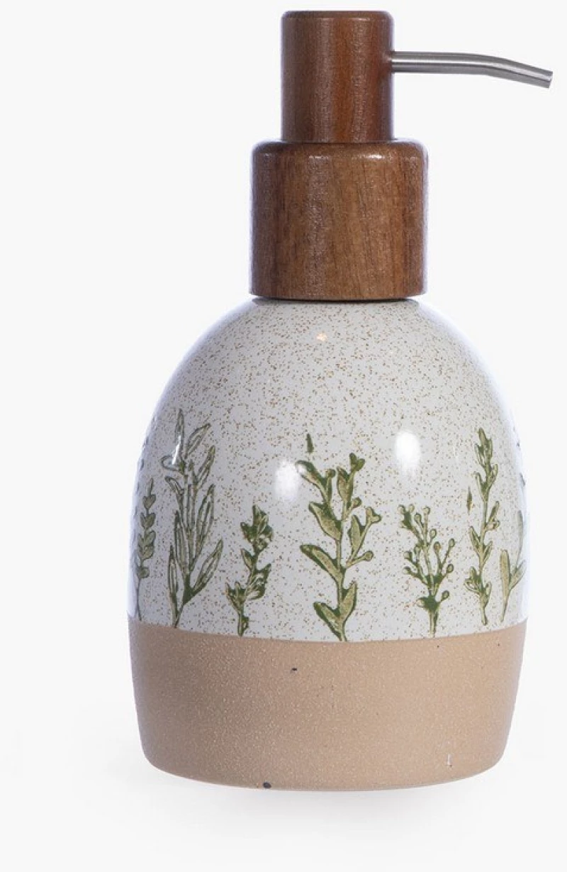 Δοχείο Κρεμοσάπουνου Bonjai Beige Nef-Nef Homeware Κεραμικό