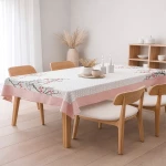 Τραπεζομάντηλο 25 Grey-Pink Saint Clair 145Χ220 Πολυέστερ