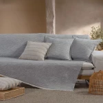 Ριχτάρι Zebra Grey Nef-Nef Homeware Διθέσιο 170x250cm Βαμβάκι-Πολυέστερ