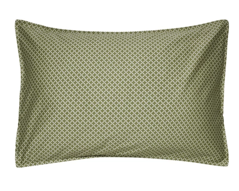Μαξιλαροθήκες Shizen 36A (Σετ 2τμχ) Olive Kentia 50Χ70 100% Βαμβακοσατέν