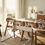 Τραπεζομάντηλο Edeline 387 Multi Gofis Home 140X220 Βαμβάκι-Πολυέστερ