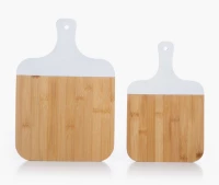 Ξύλα Κοπής Fred (Σετ 2τμχ) 33x23x1,5, 28x18x1,5 White Nef-Nef Homeware