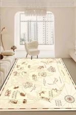 Χαλί Map 399CHL2079 Cream Conceptum Hypnose 100X250cm