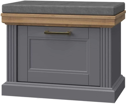 Σκαμπό Tahoma 162055889 65x38x51cm Anthracite