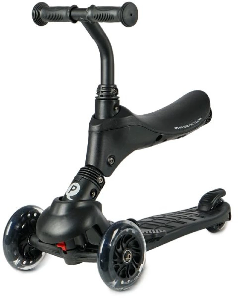 Qplay Πατίνι 5 σε 1 Sema Pro Led, Black