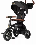 QPlay Τρίκυκλο Ποδήλατο Rito Deluxe Air Gel Wheels, Black