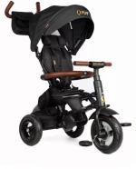QPlay Τρίκυκλο Ποδήλατο Rito Deluxe Air Gel Wheels, Black