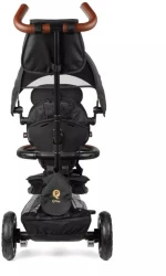 QPlay Τρίκυκλο Ποδήλατο Rito Deluxe Air Gel Wheels, Black