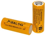Eπαναφορτιζόμενη Μπαταρία X-BALOG 4.2V 8.800mAh 1τμχ 26650DC