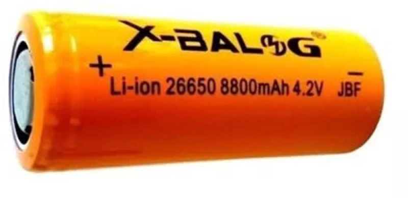 Eπαναφορτιζόμενη Μπαταρία X-BALOG 4.2V 8.800mAh 1τμχ 26650DC