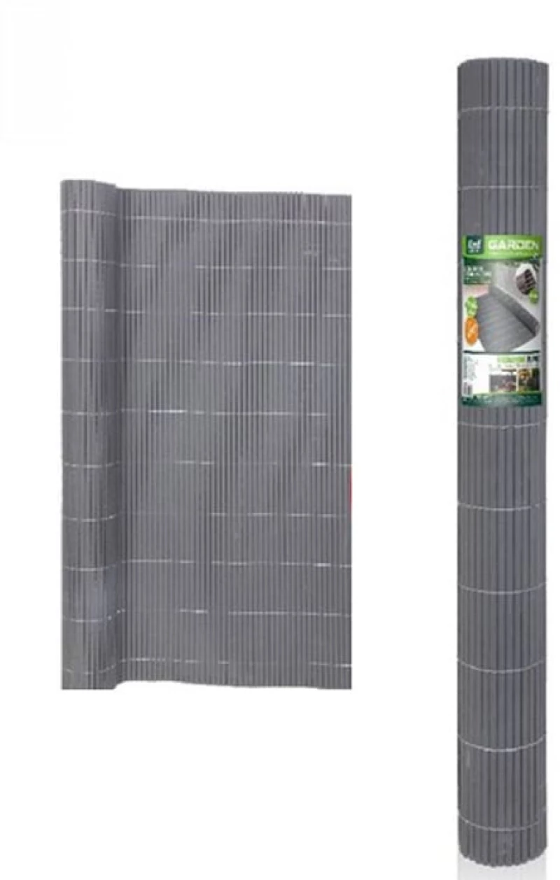 Καλαμωτή Περίφραξη   PVC 100x300cm Γκρι 10mm 2902509