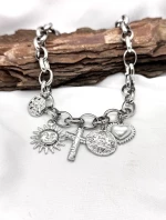 ΚΟΛΙΕ ΑΤΣΑΛΙ ROMAN CHARMS ΑΣΗΜΕΝΙΟ
