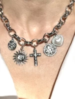 ΚΟΛΙΕ ΑΤΣΑΛΙ ROMAN CHARMS ΑΣΗΜΕΝΙΟ
