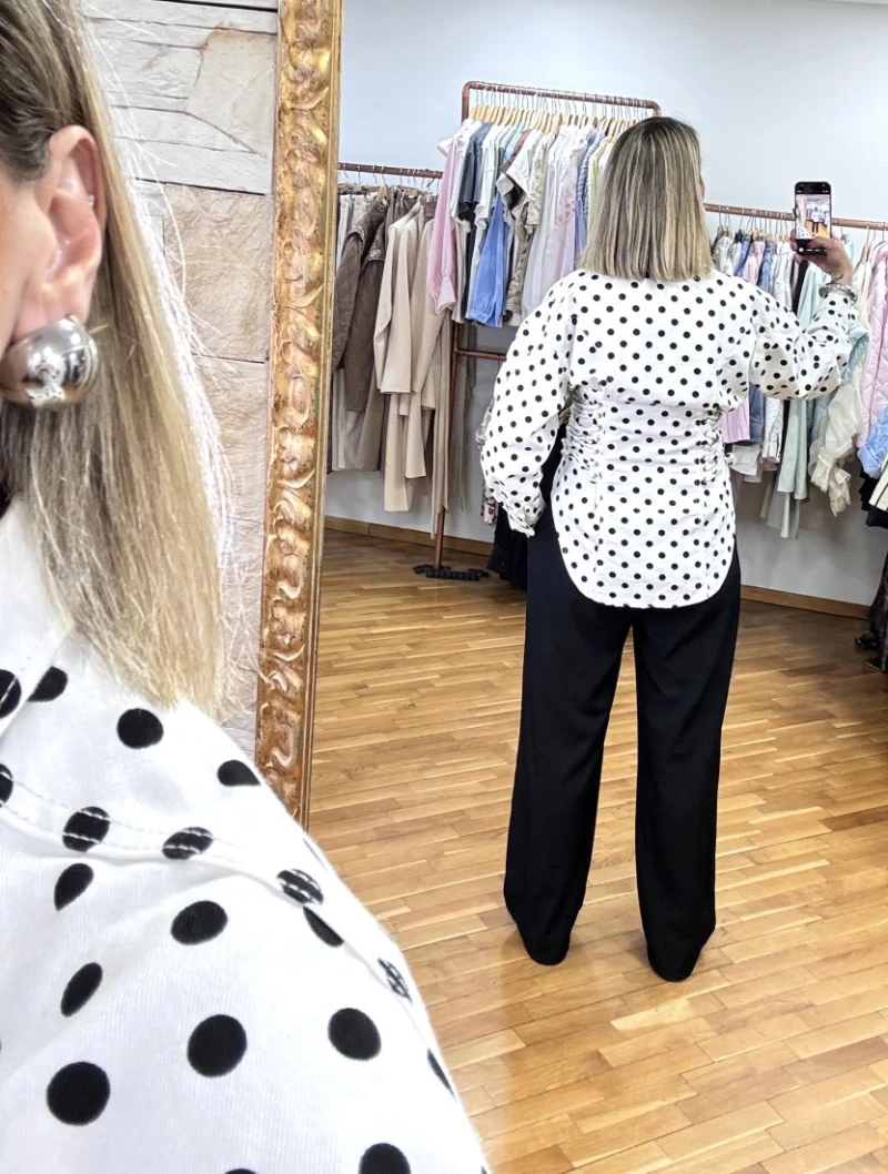 ΠΟΥΚΑΜΙΣΟ CROCHET ΠΟΥΑ ΑΣΠΡΟ