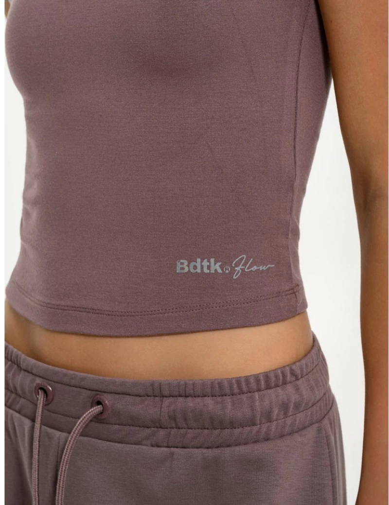 BDTK FLOW CROP TOP 1261-907528 1261-907528-00958 BODY TALK Ροζ