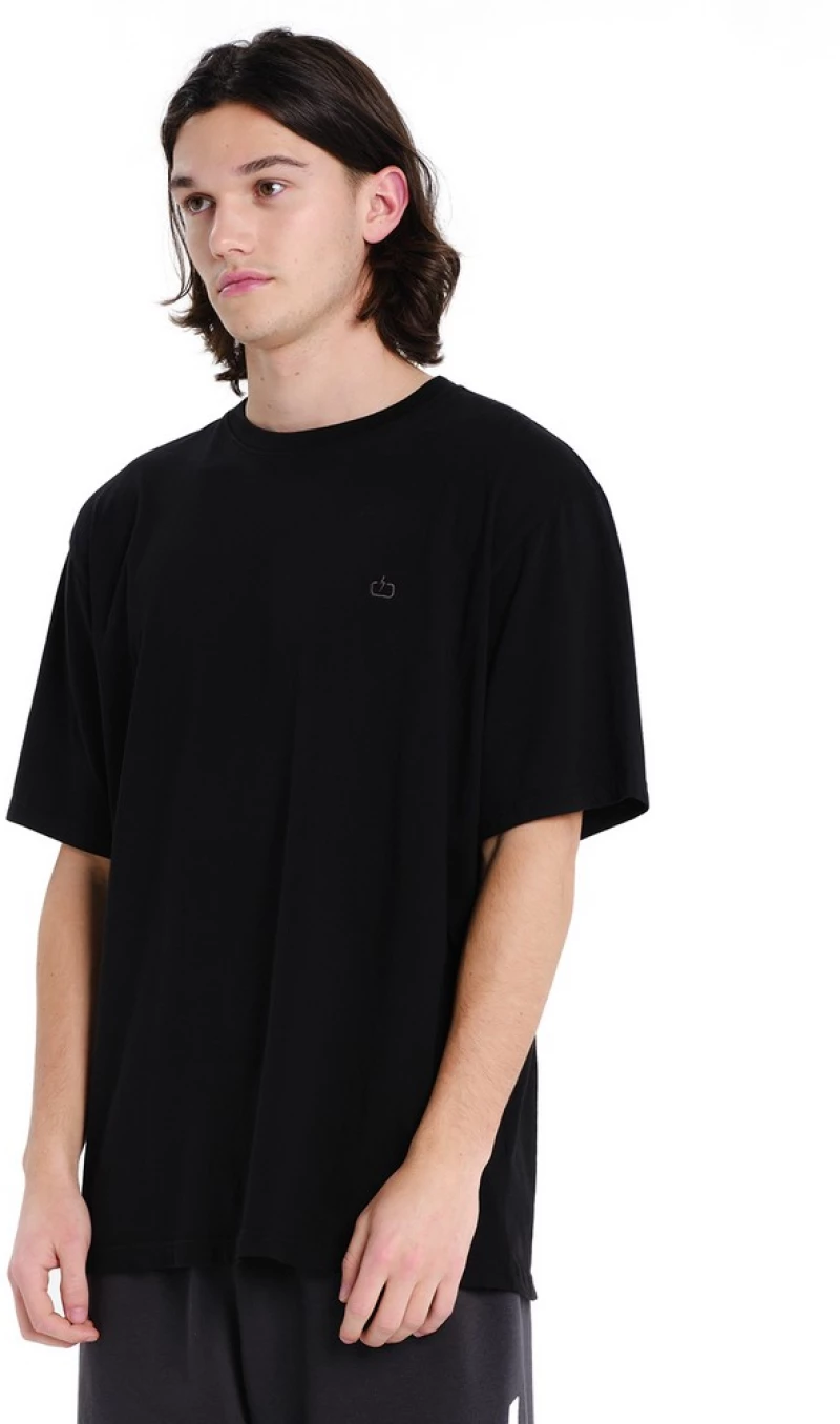 Emerson Men's s/s T-Shirt 261.EM33.122 261.EM33.122-BLACK EMERSON Μαύρο