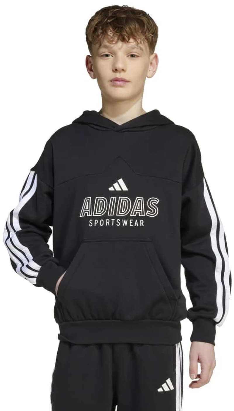 adidas J HOT FL HOOD JW5083 ADIDAS Μαύρο