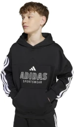 adidas J HOT FL HOOD JW5083 ADIDAS Μαύρο