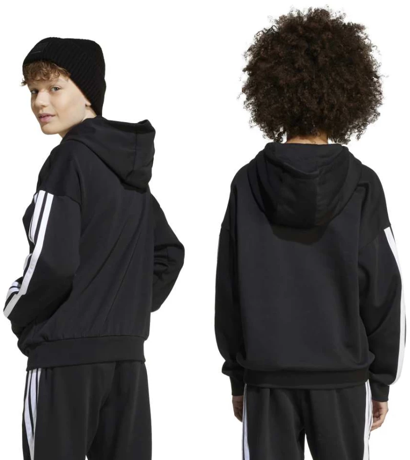 adidas J HOT FL HOOD JW5083 ADIDAS Μαύρο
