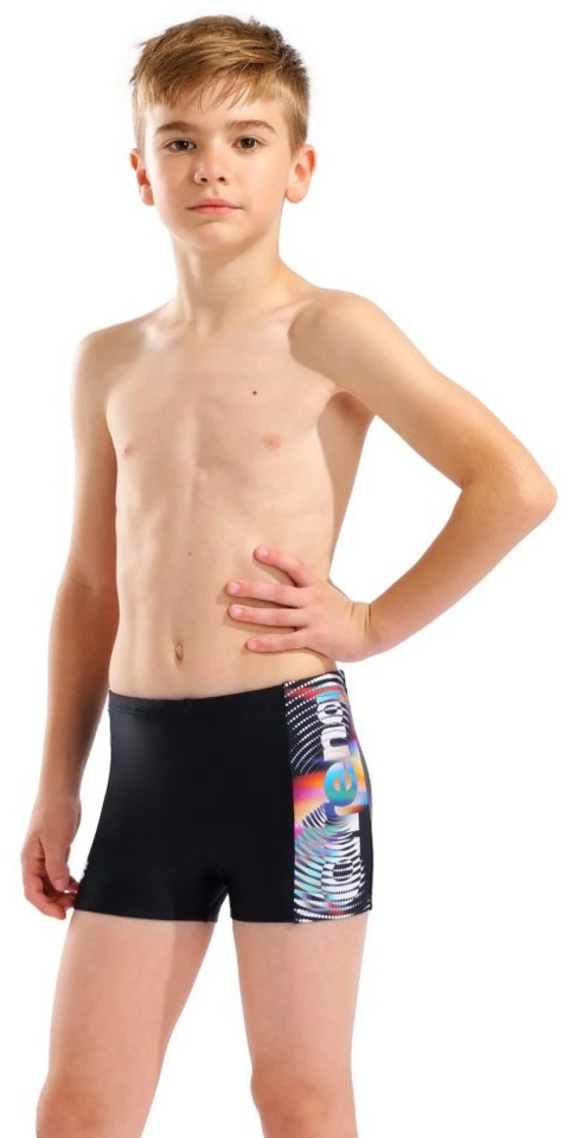Arena B Lit Logo Swim Short 010692550 ARENA Μαύρο