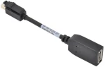 HP Mini DisplayPort to DisplayPort Video Signal Adapter Converter (703216-001)