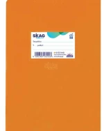 Τετράδιο ΜΦ Super Διεθνές Skag 17x25cm 50φύλλων πορτοκαλί