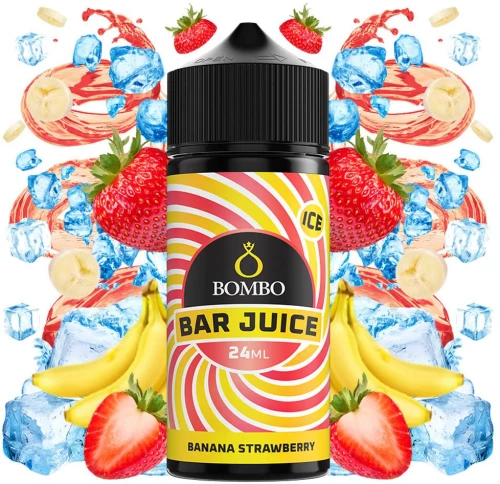 Bombo Bar Juice Flavorshot Banana Strawberry 24ml/120ml