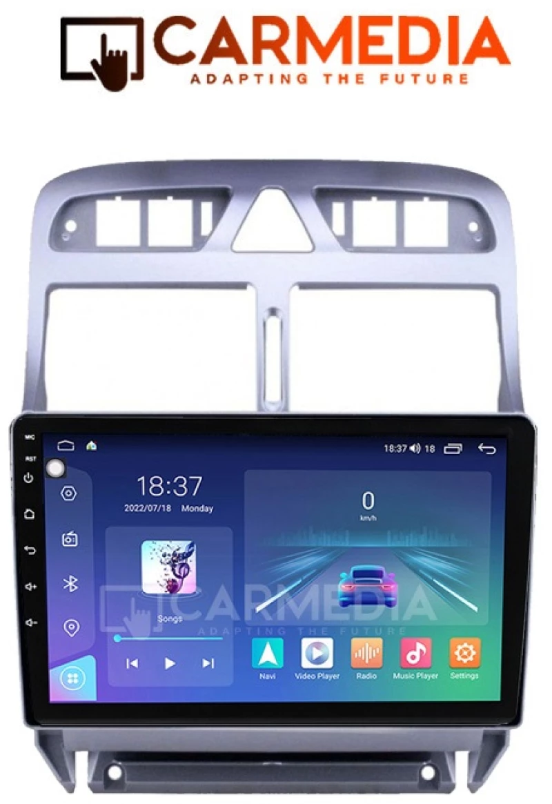 CARMEDIA CM2089-13W TABLET 9'' OEM PEUGEOT 307 2001-2008