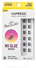 Kiss Impress Classy Natural Press-On 01 Falsies 12τμχ