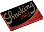 Smoking Χαρτάκια - Deluxe - Μαύρο Double 120φ. - 25τεμ.
