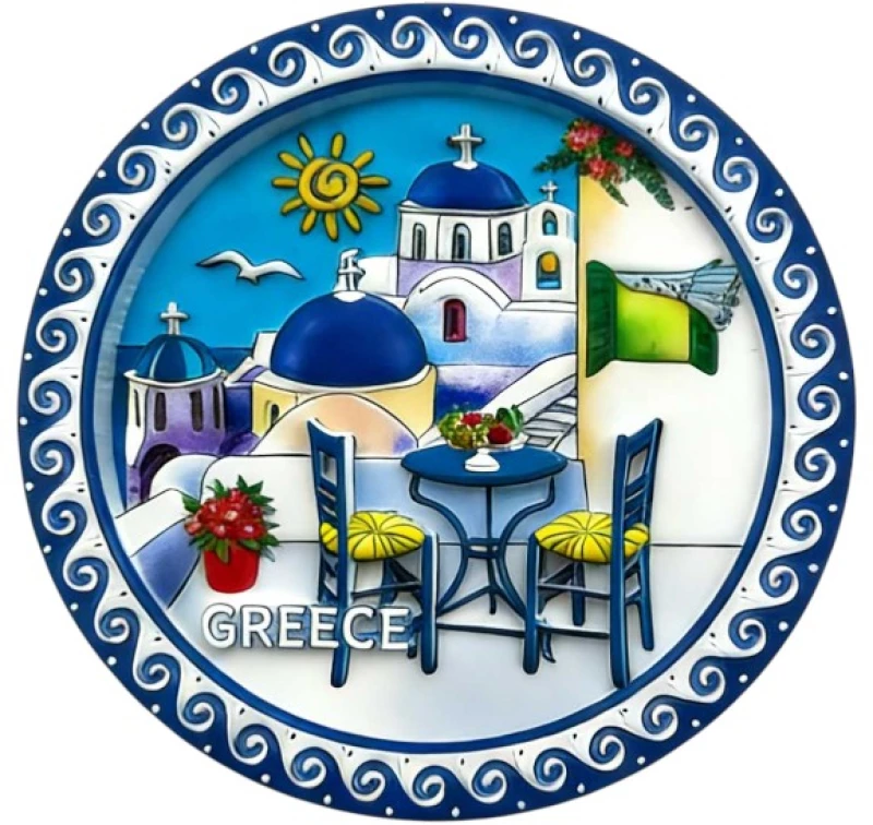 540031 ΤΟΥΡΙΣΤΙΚΟ ΜΑΓΝΗΤΑΚΙ SOUVENIR - ΣΕΤ 12PCS - GREECE - 678534