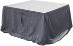 Κάλυμμα τραπεζιού Hesperide - 225x125x80cm - Γκρι