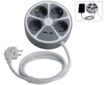 Πολύπριζο - 4 Schuko - USB A+C