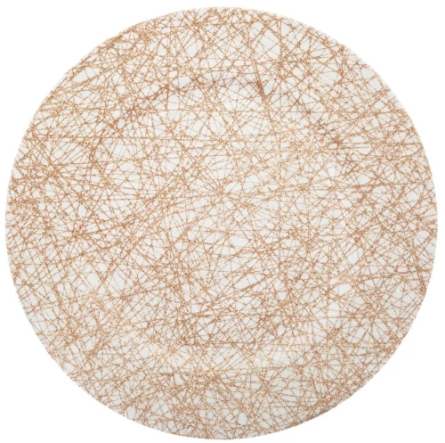 ΠΙΆΤΑ - ΣΕΤ ΔΕΊΠΝΟΥ/ΚΑΦΈ PRES PLATE BL + GOLD LINES 152129OR