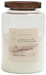 ΚΕΡΙΆ & ΚΗΡΟΠΉΓΙΑ SCENTED CANDLE POT TOP ACACIA SOFTNESS H16CM BO008