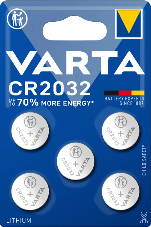 VARTA CR2032 συσκ. 5 ΛΙΘΙΟΥ