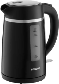 Βραστήρας Sencor SWK 2710BK Ηλεκτρικός 1.7L με Πιστοποίηση Ασφαλείας STRIX Μαύρος