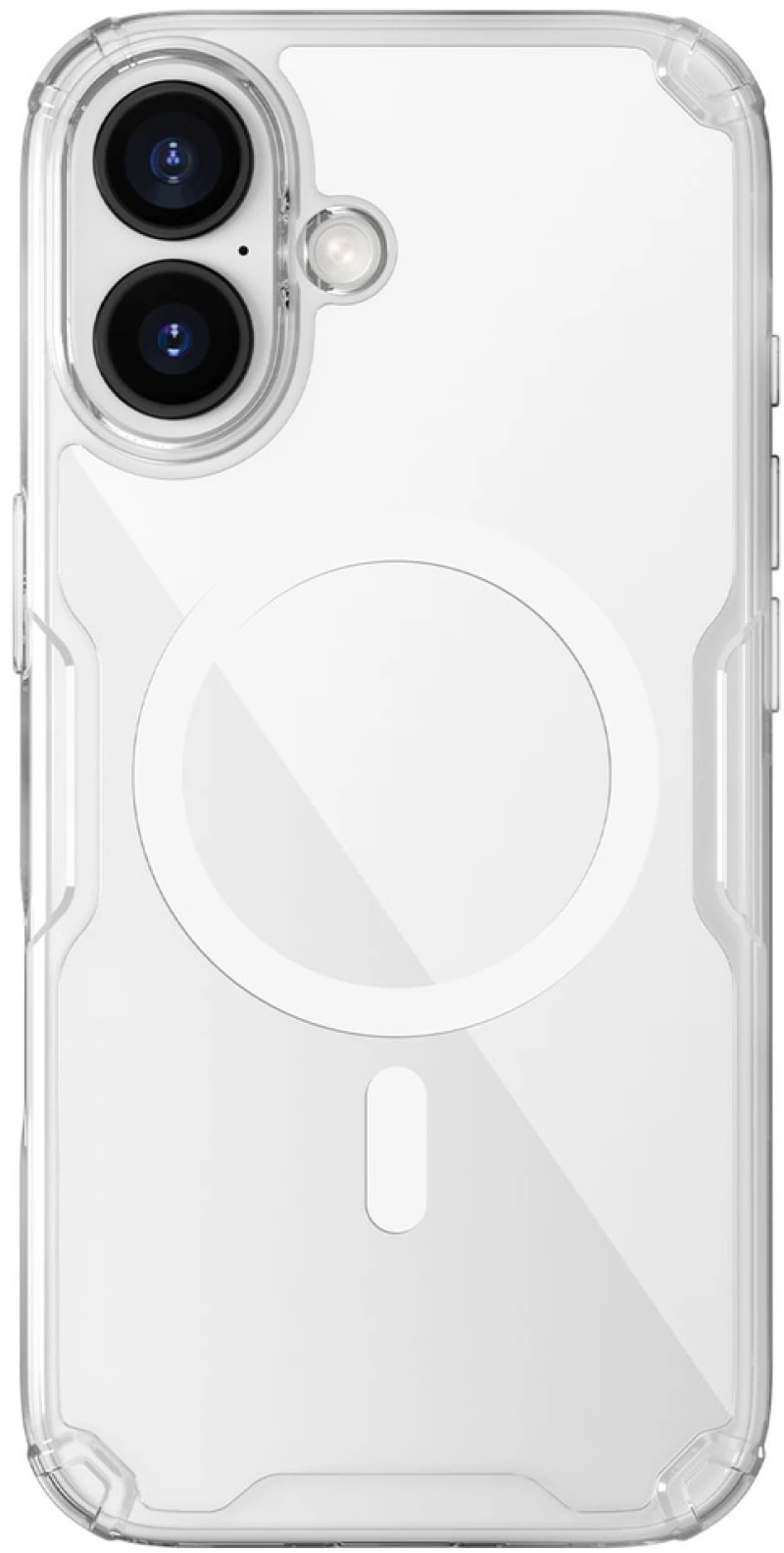 Nillkin Nature TPU Pro Magnetic Case Compatible with MagSafe for iPhone 17 - Transparent