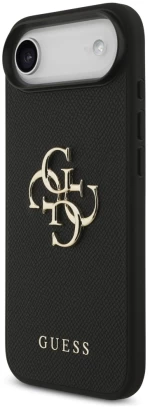 Guess Grained Big 4G & Classic Logo case for iPhone Air - black