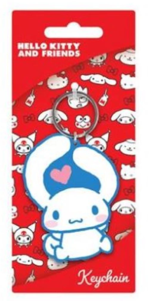 CINNAMOROLL - Blue - Rubber Keychain