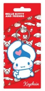 CINNAMOROLL - Blue - Rubber Keychain