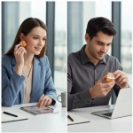 Uniq Veren case for AirPods Pro 3 - orange