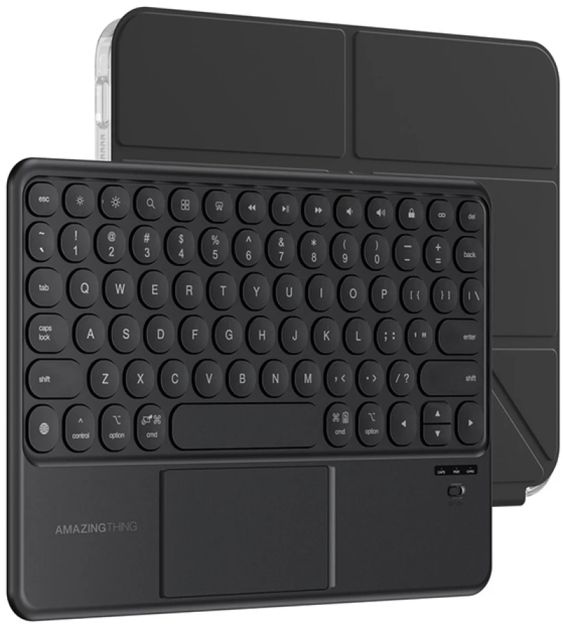 AmazingThing Minimal Case Keylite Combo Keyboard Case for iPad Air M3 13" - Black