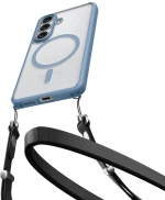 Spigen Ultra Hybrid Mag MagSafe Case for Samsung Galaxy S26 - Clear Blue