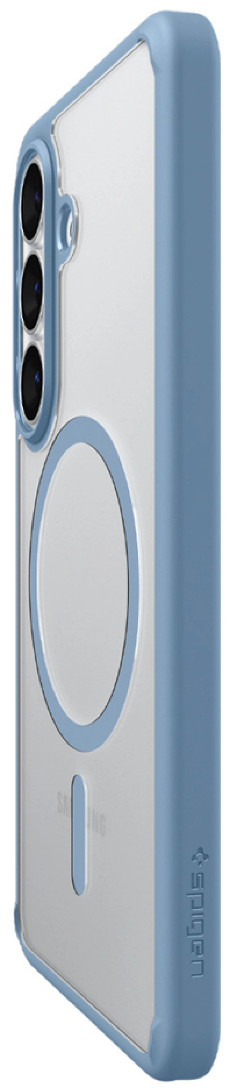 Spigen Ultra Hybrid Mag MagSafe Case for Samsung Galaxy S26 - Clear Blue