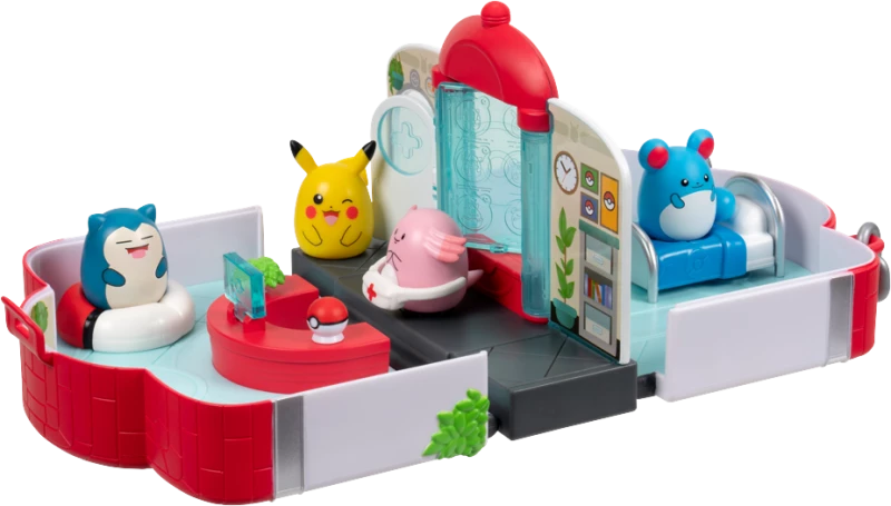 Pokémon - Squishalongs Pokémon Center Playset (SQAL0071) / Toys