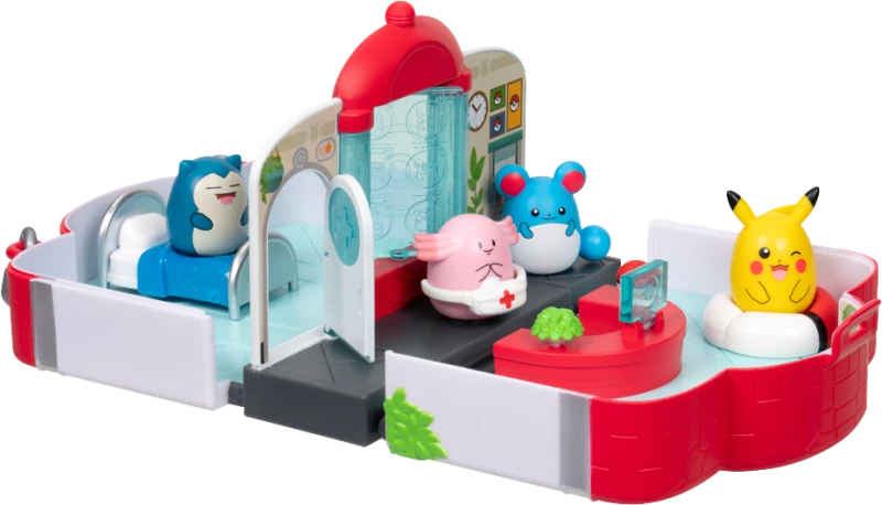 Pokémon - Squishalongs Pokémon Center Playset (SQAL0071) / Toys