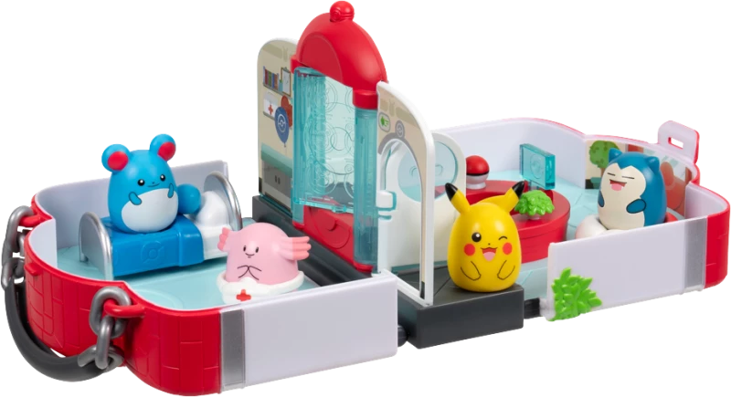 Pokémon - Squishalongs Pokémon Center Playset (SQAL0071) / Toys