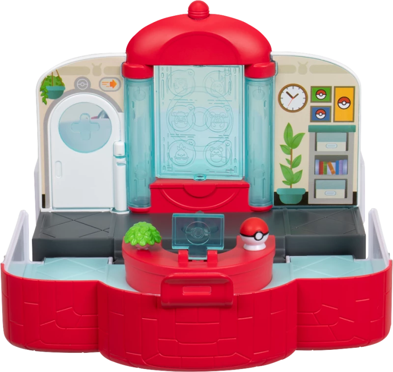 Pokémon - Squishalongs Pokémon Center Playset (SQAL0071) / Toys