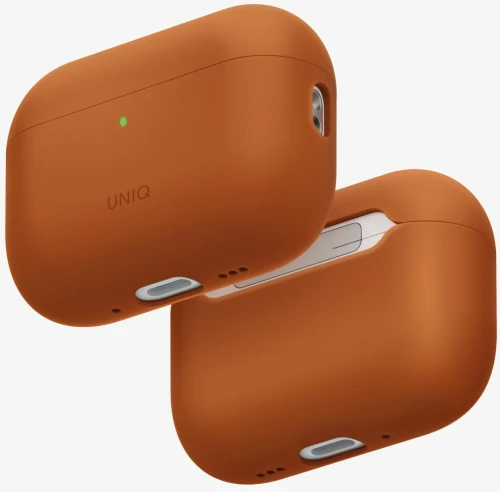 Uniq Lino Silicone Case for AirPods Pro 3 - Orange